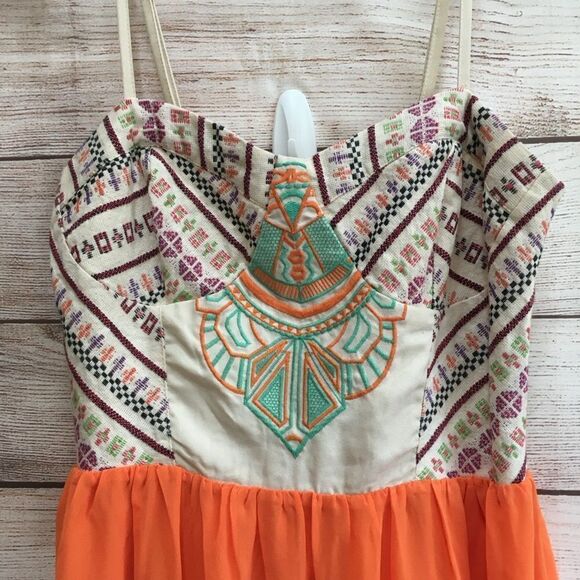 FLYING TOMATO EMBROIDERED DRESS - Picture 4 of 8